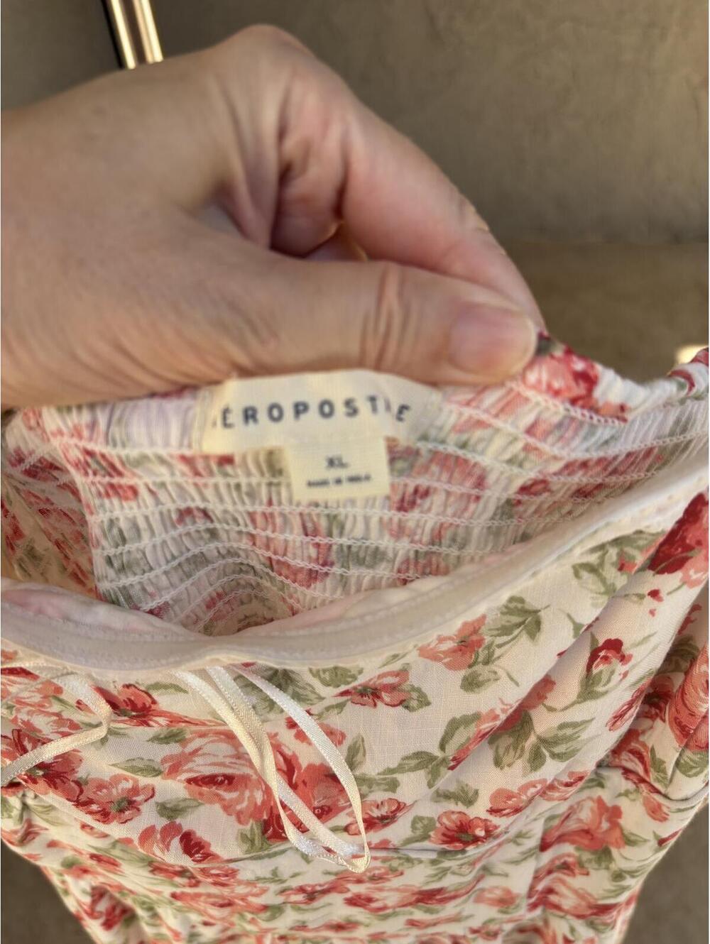 Aeropostale Floral Midi Dress XL - Picture 3 of 4